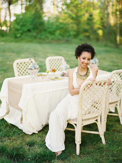 outdoor reception
