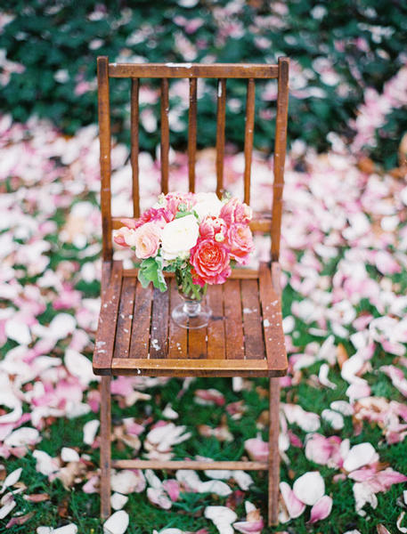 garden rose bouquet