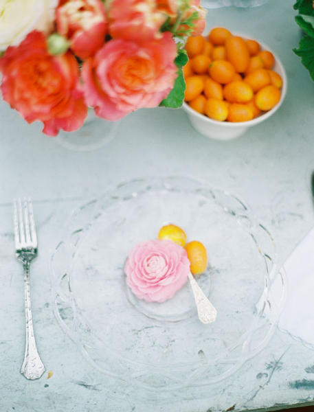 silver flatwear, glass plates