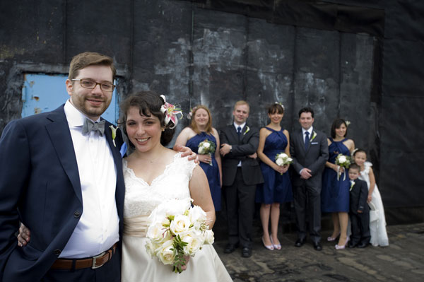 the wedding party