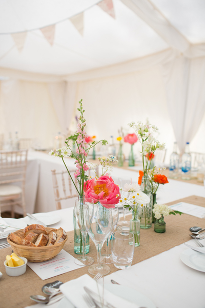 peony centerpieces
