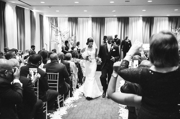 black and white images of the bride and groom