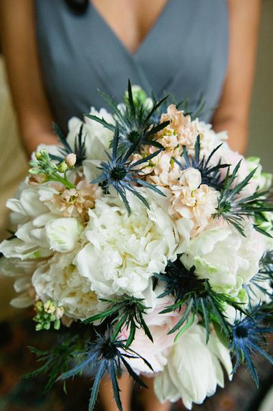 grey, floral arrangement, flowers, bouquet, white, grey, blush, pink