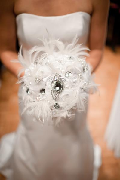 feather bouquet
