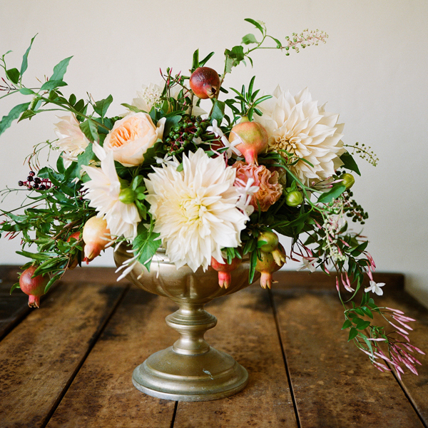 Tulipina Dahlia Centerpiece