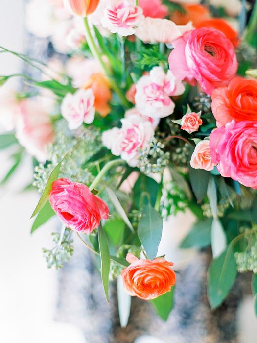 Ranunculus, Orange Ranunculus, Pink Ranunculus