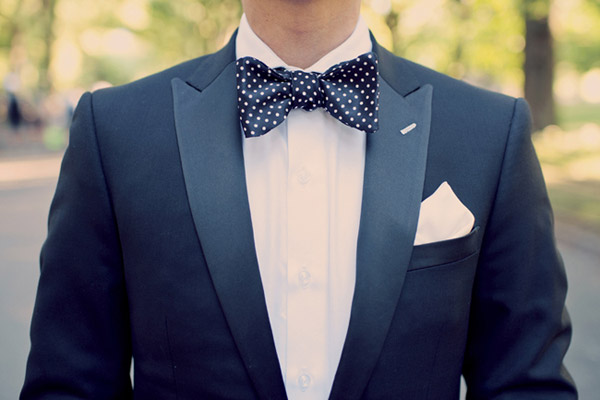 Polka Dot Bow Tie