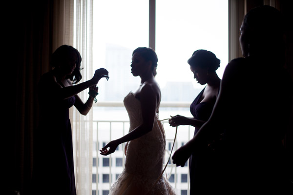 Tiffany getting ready