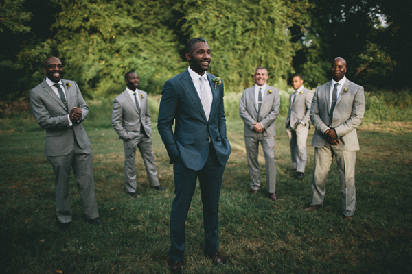 groom and groomsmen