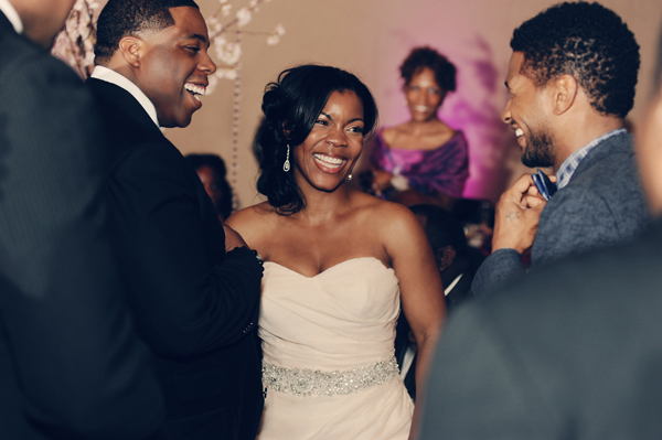 Bride, Groom, Usher