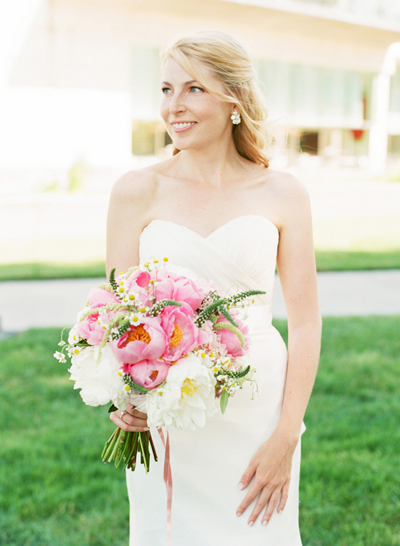 pink peony bouquet, summer bouquet