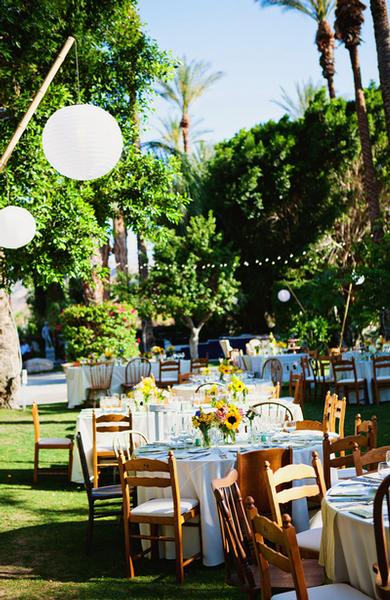 reception decor