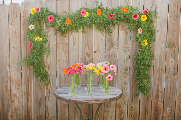Gerbera Daisies and Wedding Garland