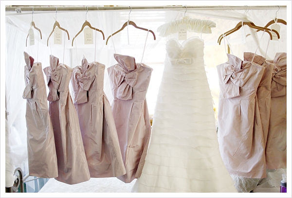 pink bridesmaids dresses