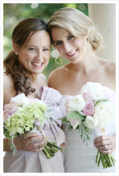 pink and white flowers