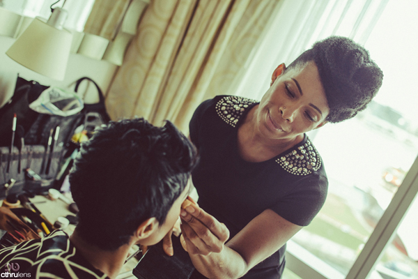 makeup and hair time