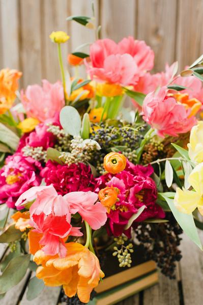 pink parrot tulips