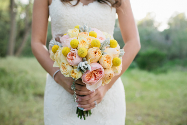 garden rose bouquet