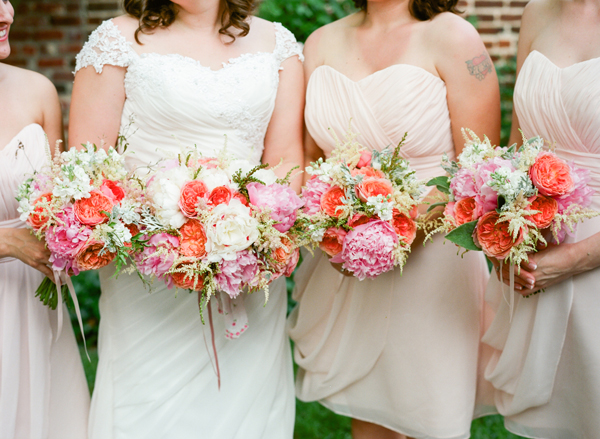 bouquets, peonies
