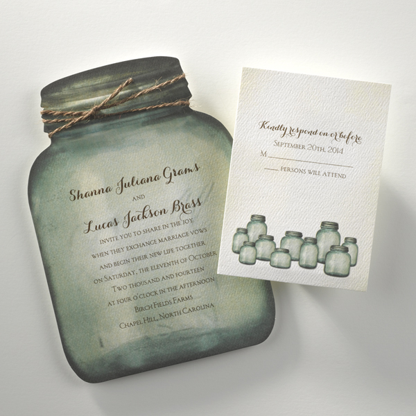 Rustic Invitations by Invitations by Dawn