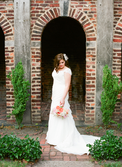 bridal gown