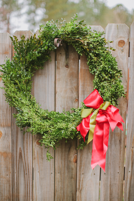 Box wood wreath
