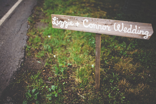 wedding sign