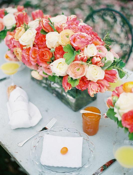 Garden Roses, Ranunculus, Tulips