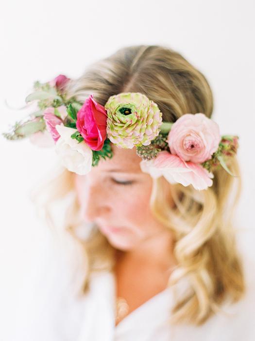 Janie Medley Flora Design, Ranunculus Flower Crown