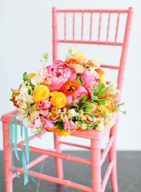 pink chair