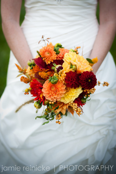 jewel tone bouquet