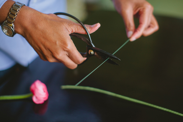 floral scissors
