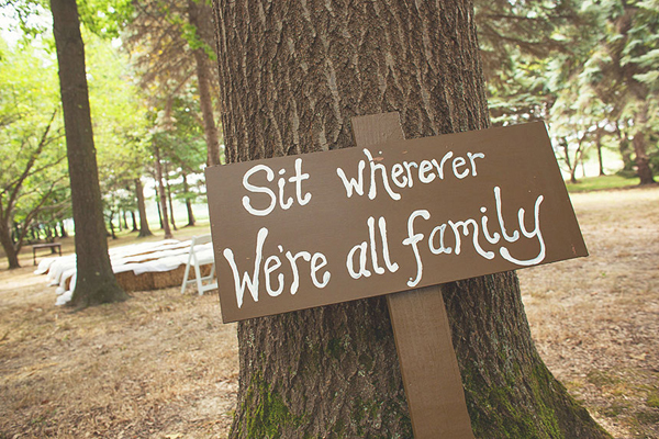 wedding signage