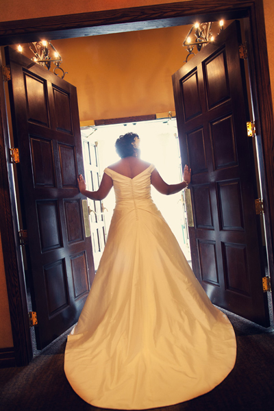 wedding gown