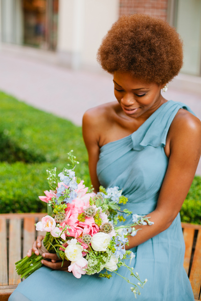 blue bridesmaid dresses