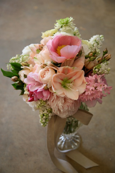 pink flower bouquet