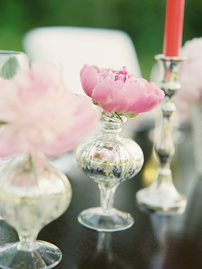 pink peonies