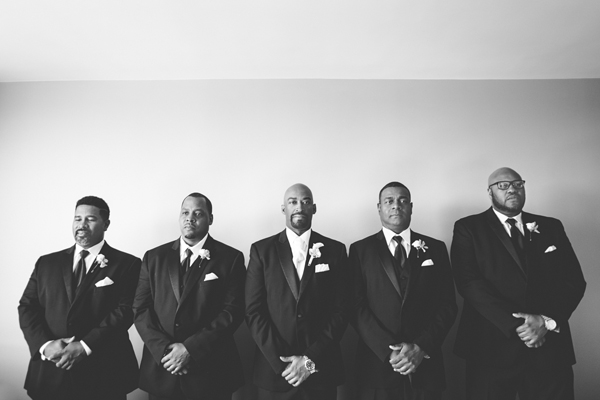 the groom and groomsmen