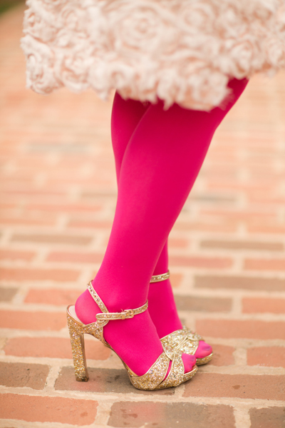 hot pink tights