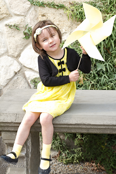 yellow flower girls dresses