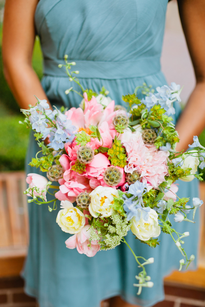 peonies, queens anne lace