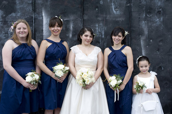 navy blue bridesmaid dresses