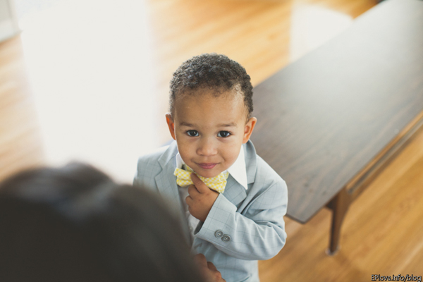 ring bearer, yellow bow tie