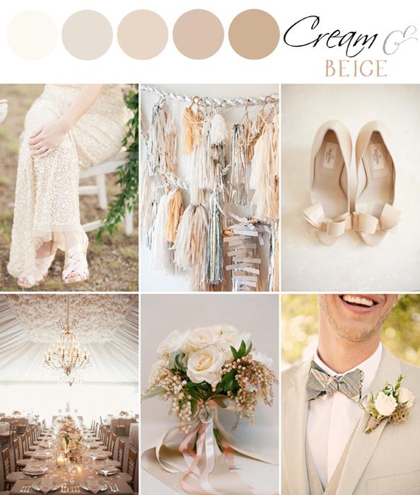 Cream & Beige Inspiration Board
