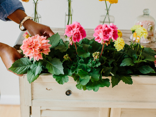 DIY FLOWER DRAWER