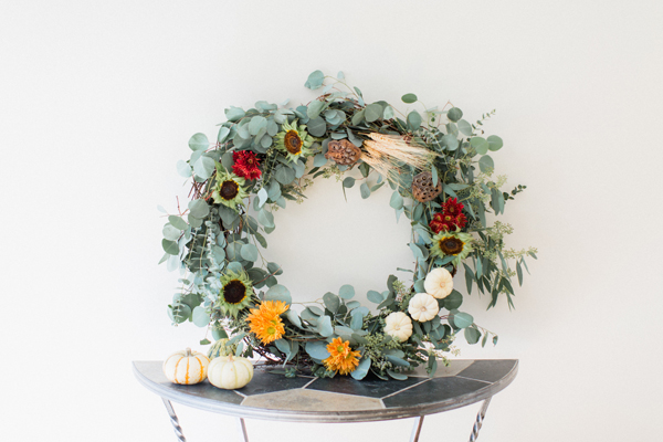 DIY Fall Wreath, Janie Medley Flora Design