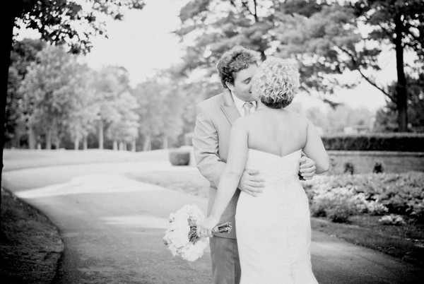 black and white image