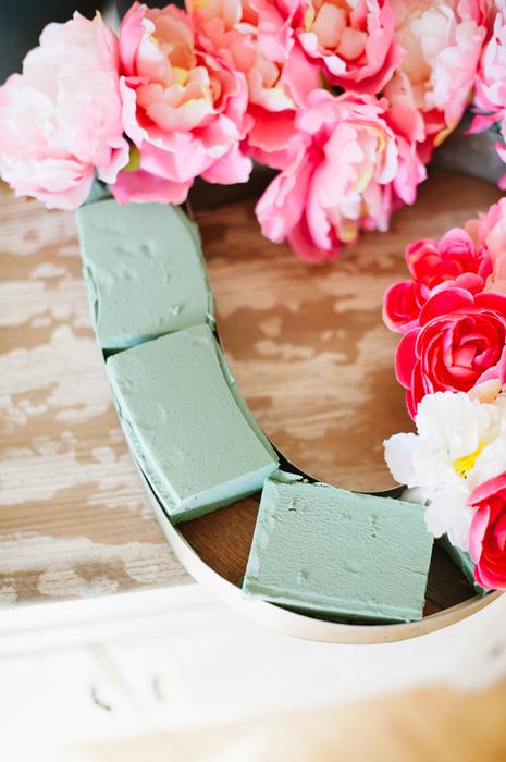 DIY Silk Floral Wreath