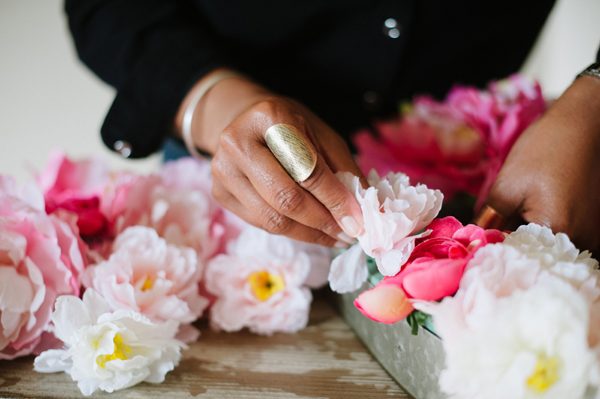 DIY Silk Floral Wreath