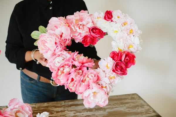 DIY Silk Floral Wreath